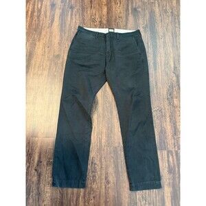 Citizens Of Humanity Pants Men's 38x31 Black Tapered Made In USA Stretch